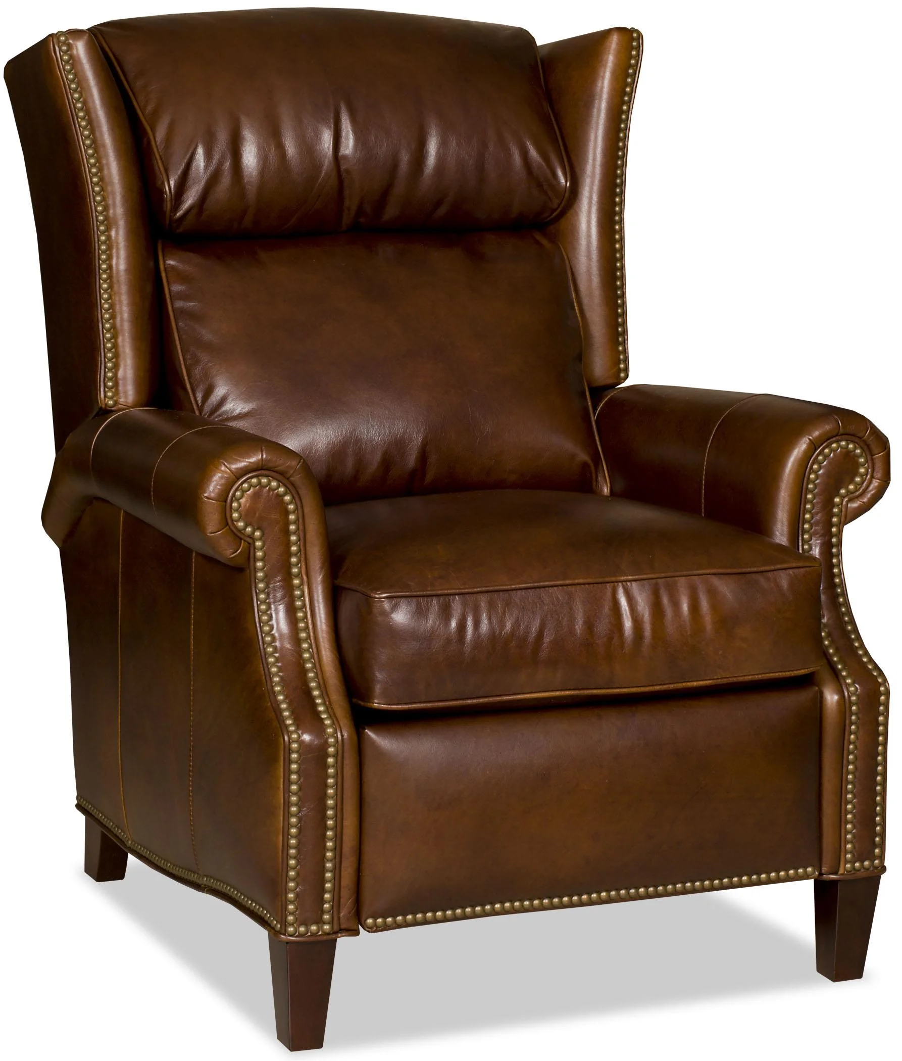 Bradington Young Broderick 4003 Traditional 3Way Lounger with Nailhead